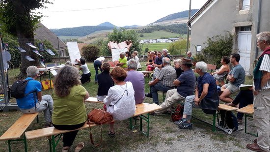  un atelier sur l'autonomie alimentaire en 2018.